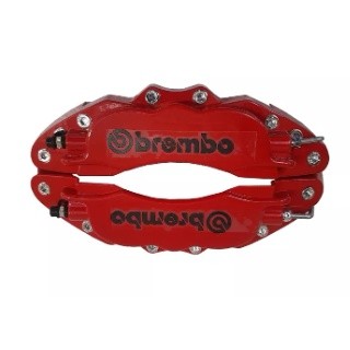 Bộ 2 ốp độ má phanh đĩa Brembo kim loại phong cách thể thao và đẳng cấp cho ô tô xe hơi (ĐỦ SIZE 14-15, 16-17, 18-19)