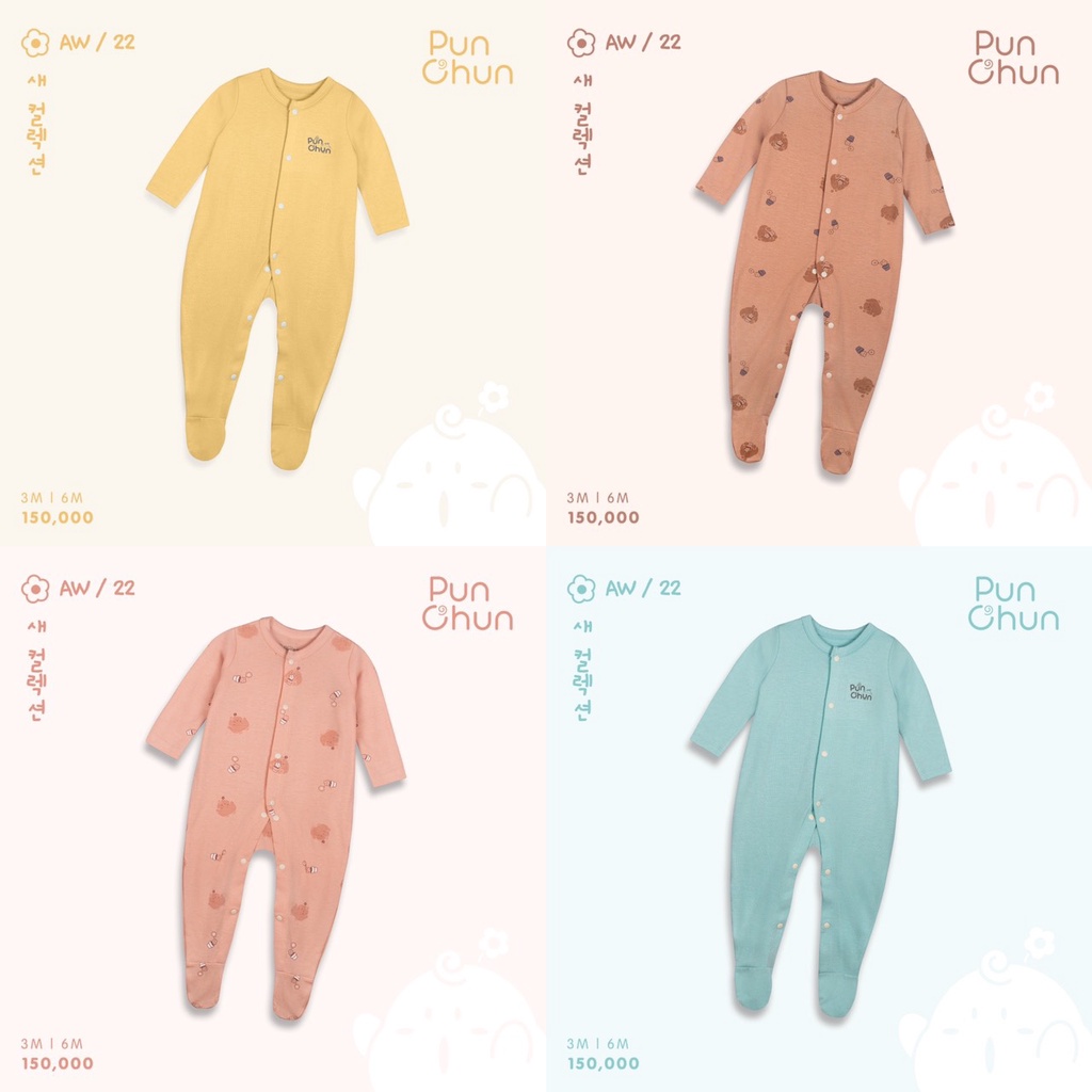 Bộ body dài có tất cho bé sơ sinh