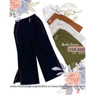 Quần linen freesize