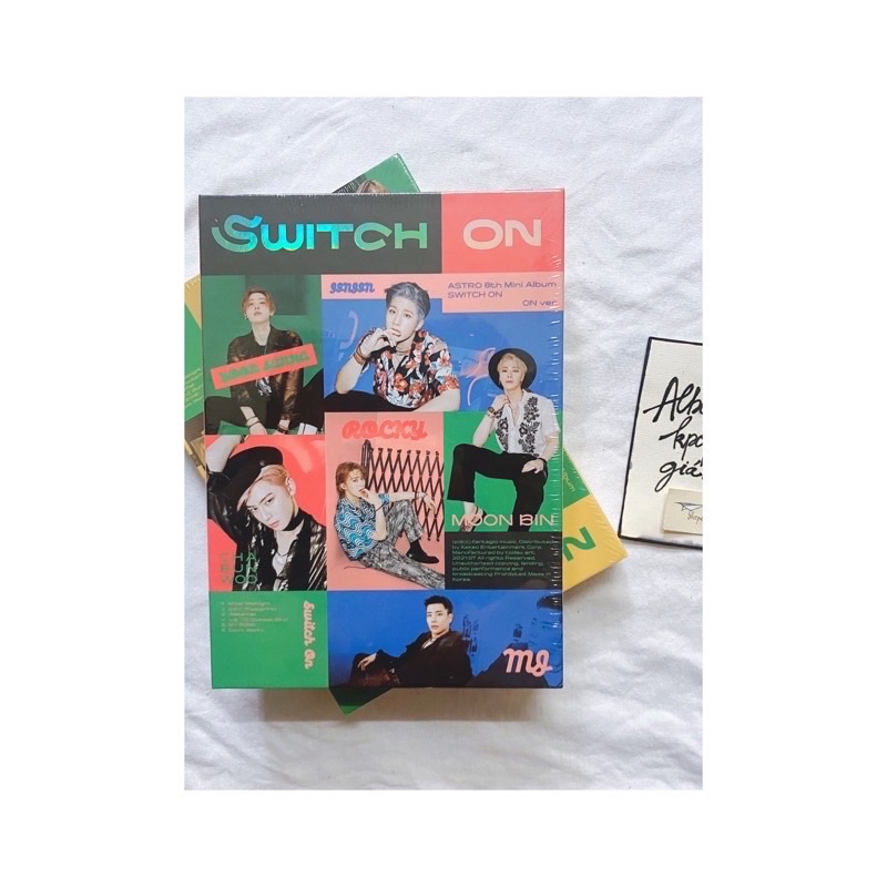 Astro 8th mini album Switch On nguyên seal, được chọn ver.
