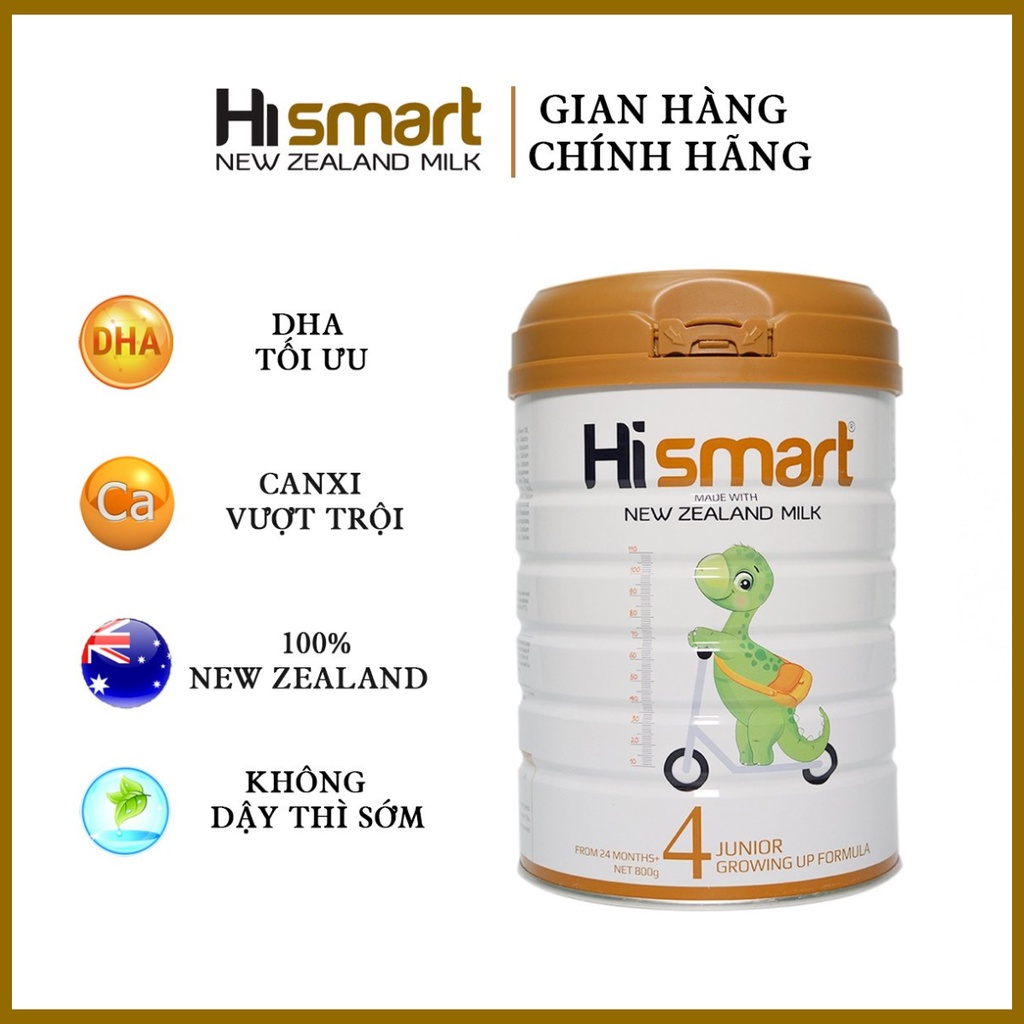 Sữa công thức Hismart lon số 4 800g