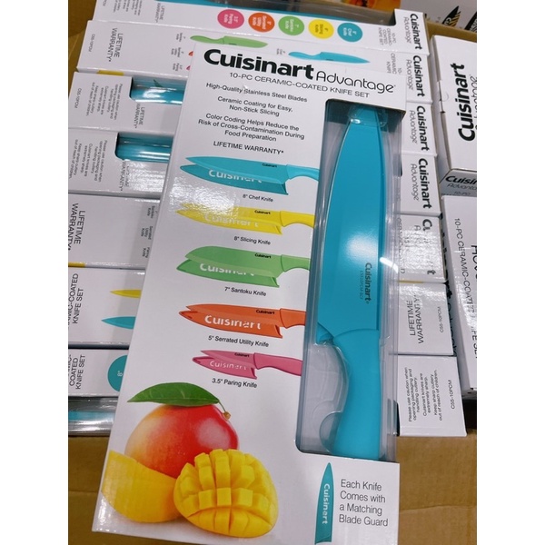 Set dao của Mỹ 𝐂uisinart Ceramic 5 món giá quá tốt luôn ạ.