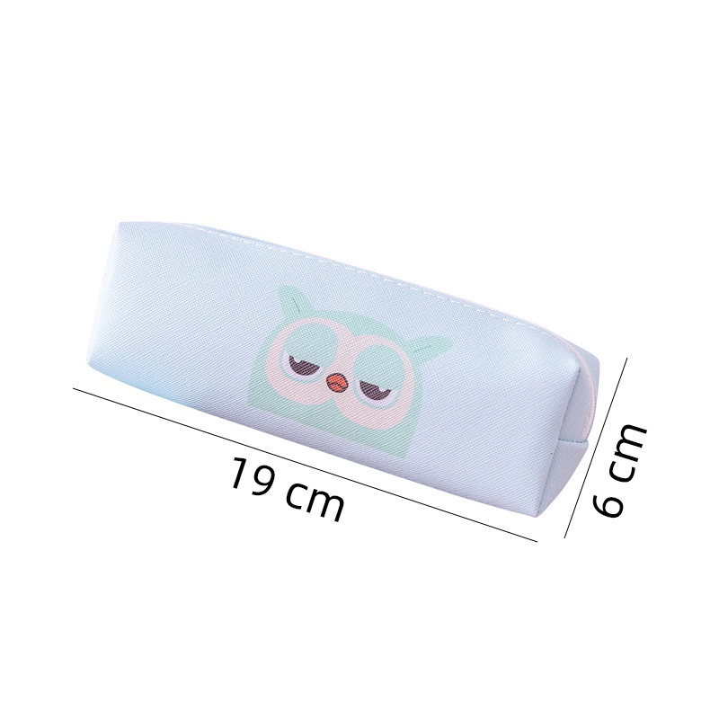 Bóp đựng bút chống nước họa tiết hoạt hình dễ thương cho học sinh