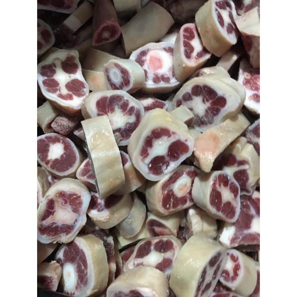 Đuôi bò cắt khúc làm sạch 1kg