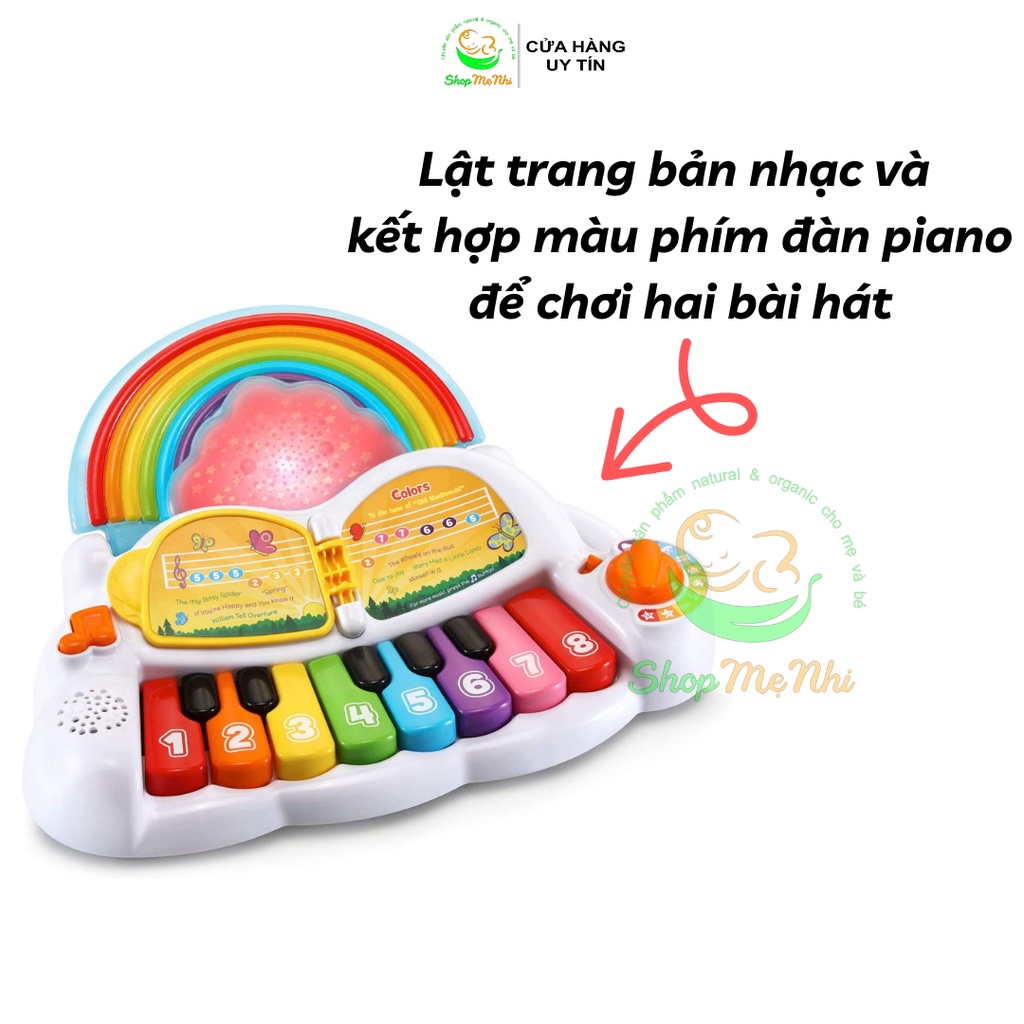 Đồ chơi Leapfrog– Đàn cầu vồng Rainbow Lights Piano LeapFrog dành cho trẻ từ 6 tháng.