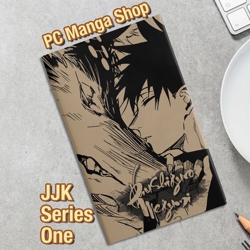 Bìa Handmade Chú Thuật Hồi Chiến - Jujutsu Kaisei - Màu Nâu - Series One - PC Manga