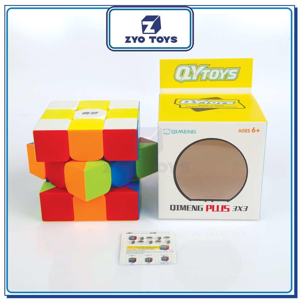 Rubik 3x3x3 Siêu To 9cm QiYi Qimeng Plus 2020- Rubic 3 Tầng 90mm Đồ Chơi Trí Tuệ - Zyo Toys