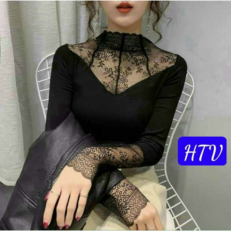Áo cổ zen mặc trong siêu đẹp chất mềm mại