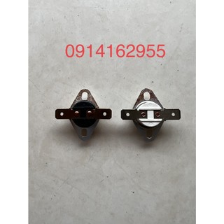 Bộ 2 Rơle cảm biến nhiệt máy sấy Electrolux / 2 Cầu chì nhiệt lò xo