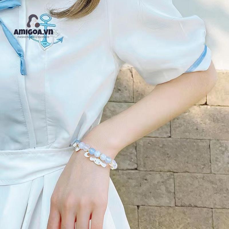 ✨✨Vòng Tay Hình Chú Chó Cinnamoroll Và Ngôi Sao Đơn Giản Thời Trang Cho Nữ|Vòng Tay Phong Cách Hàn Quốc