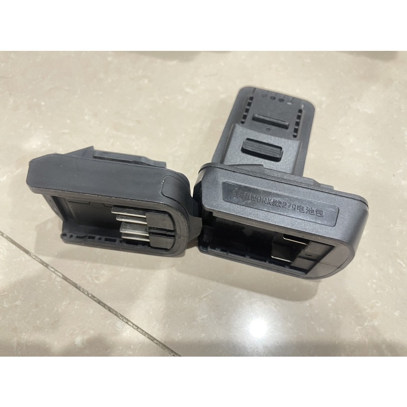 Bộ chuyển đổi pin Worx xanh lớn xài cho máy bắn vít , khoan pin , worx cam chân nhỏ, adapter pin lớn sang nhỏ giá rẻ