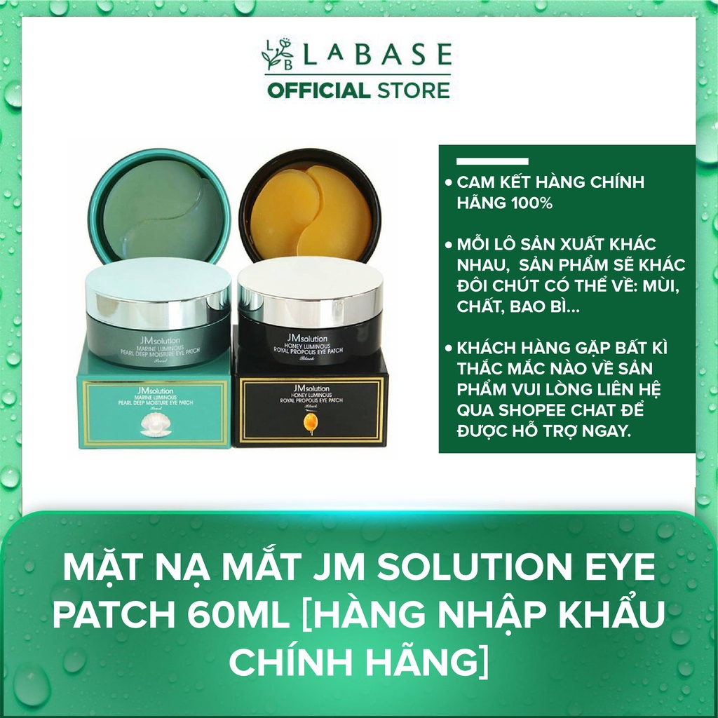 Mặt Nạ Mắt JM Solution Eye Patch 60ml [Hàng nhập khẩu chính hãng]