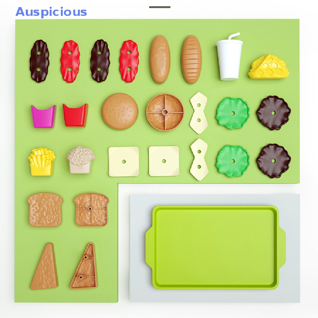 Bộ Đồ Chơi Làm Bánh Sandwich Khoai Tây Chiên DIY Cho Bé