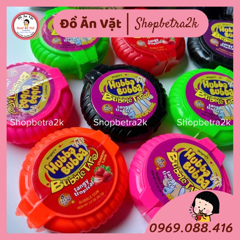 Kẹo gum kéo Hubba Bubba hộp 56.7gr