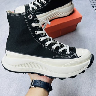 Giày thể thao sneaker cổ cao CV Chuck 70 AT High Black White Hàng SC