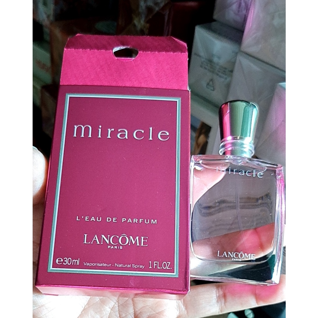 Nước hoa nữ Nước Hoa Lancome Miracle 30ml rách seal ni lông sân bay Xả kho