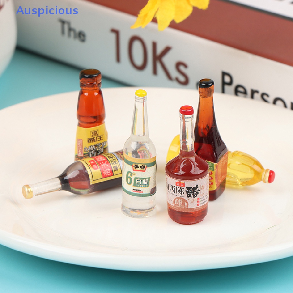 Set 6 Lọ Đựng Gia Vị Tỉ Lệ 1: 12 Trang Trí Nhà Búp Bê