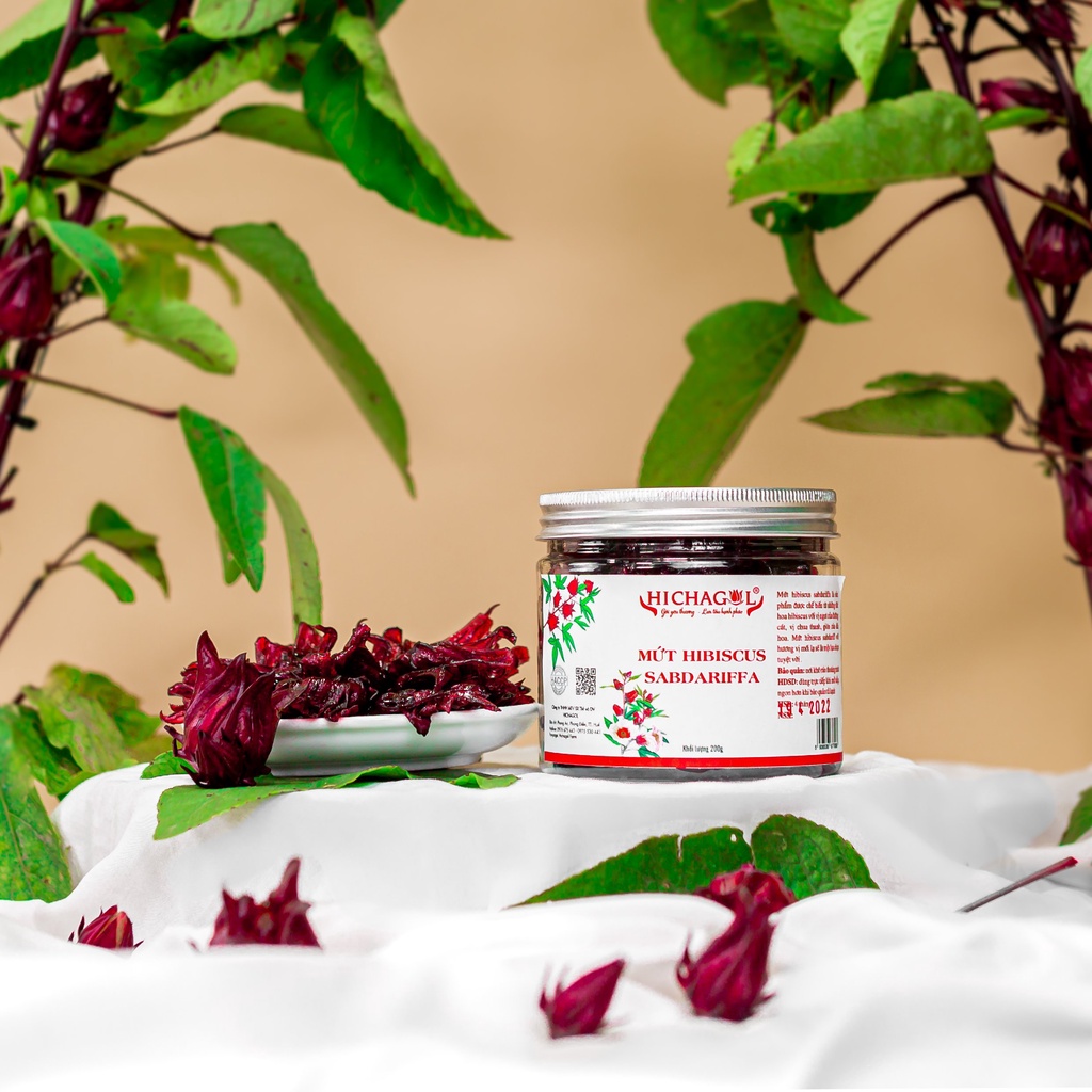 Mứt Hibiscus ( Atiso đỏ)