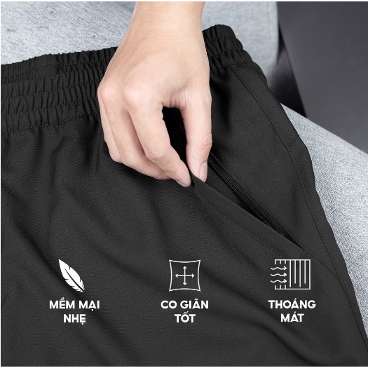 Quần đùi nam thể thao co giãn cực mát phù hợp thể thao hay mặc nhà SHORTGIO