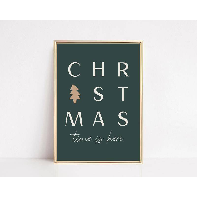 Tranh Vải Bố Treo Tường Trang Trí Chủ Đề Giáng Sinh