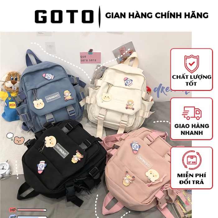 Balo mini nữ siêu nhẹ đẹp, thời trang, đi học , đi chơi, đi làm chất lượng chính hãng GOTO