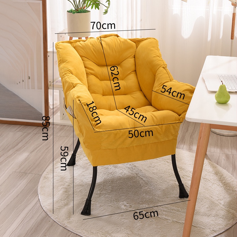 Ghế Tựa Gấp Du Lịch Thư Giãn Canashop, Ghế Lười Thư Giãn Làm Việc Đọc Sách Có Đôn Ghế