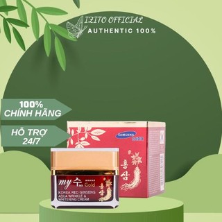 Kem sâm hàn quốc my gold korea red ginseng white cream 50ml Chính Hãng giảm thâm nám tàn nhang giúp da sáng mịn màng