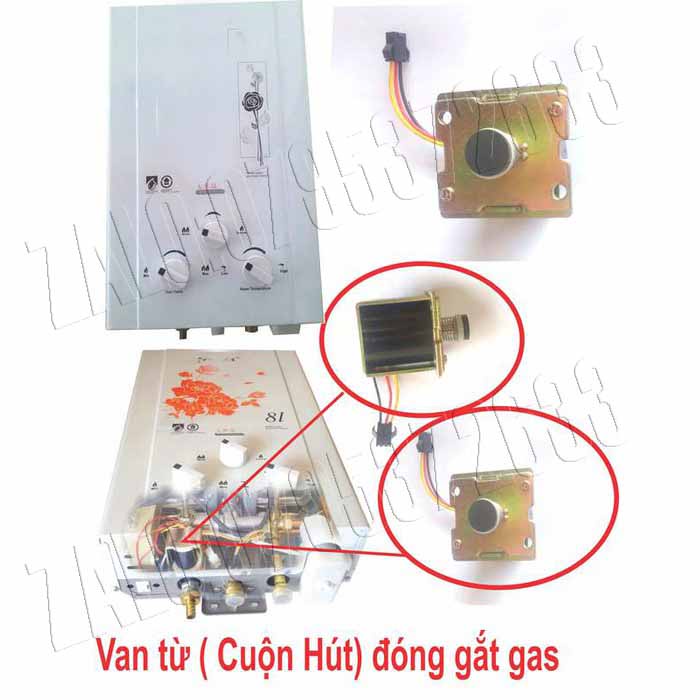 COMBO BỘ PHỤ KIỆN BÌNH NÓNG LẠNH BẰNG GAS