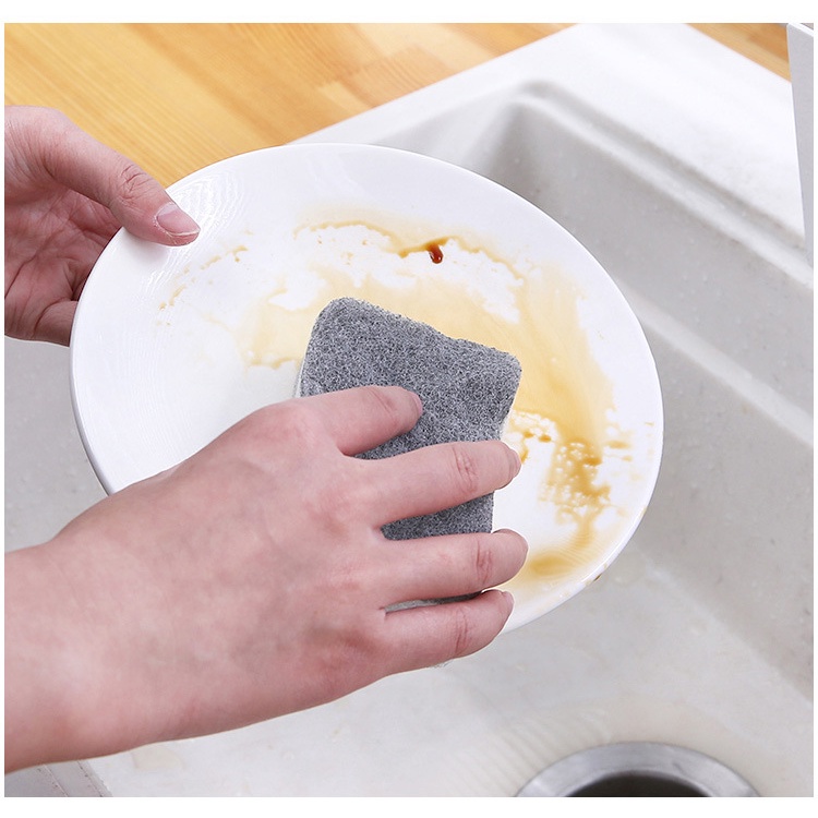 Mút Rửa Chén Hai Mặt Dày Dặn Tiện Dụng Cho Nhà Bếp