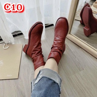 Boot  nhún đế 3p da mềm đủ hộp