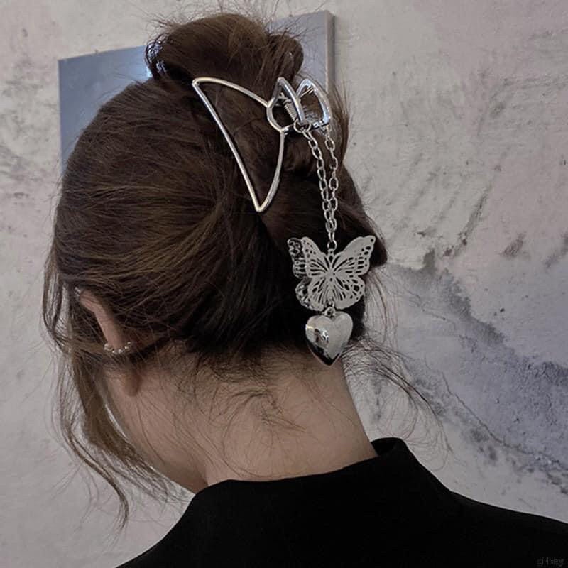 Kẹp Tóc Càng Cua Hình Bướm Dễ Thương Thời Trang Hàn Quốc