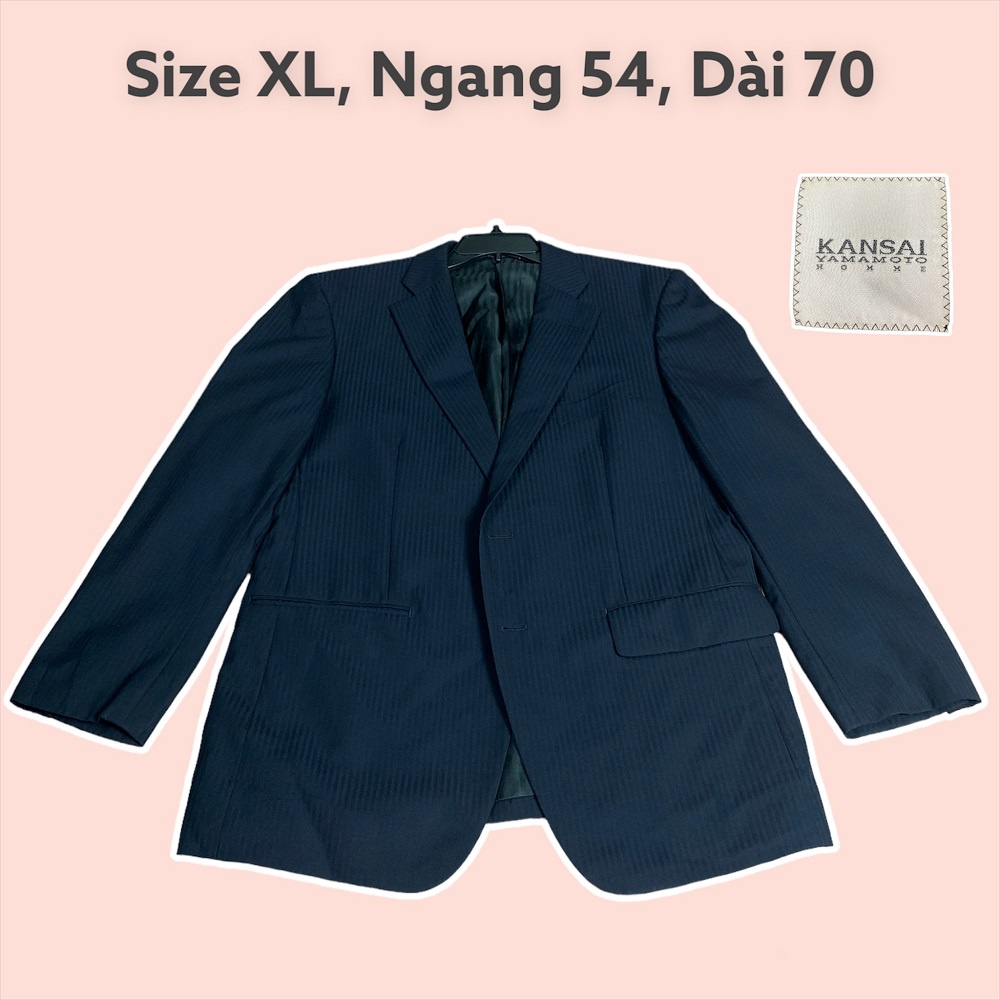 Áo Blazer (Vest) Vintage oversize hàng 2hand tuyển nhật hàn, loại 1 | BigBuy360 - bigbuy360.vn