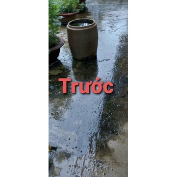 Bột tẩy rong rêu túi 1 kg, tẩy rong nền nhà, nền xi măng hiệu quả