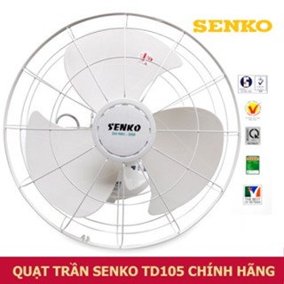 Quạt đảo trần Senko TD105 - Đi kèm hộp số