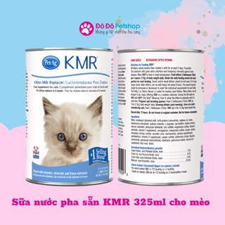 Sữa nước KMR 325ml dạng nước pha sẵn cho mèo date t3/23