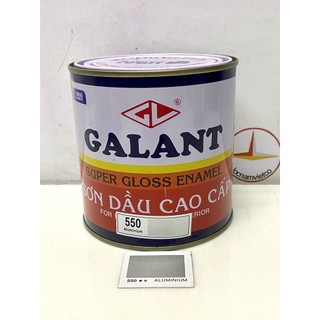 Sơn dầu galant màu bạc aluminium 550_0,8l