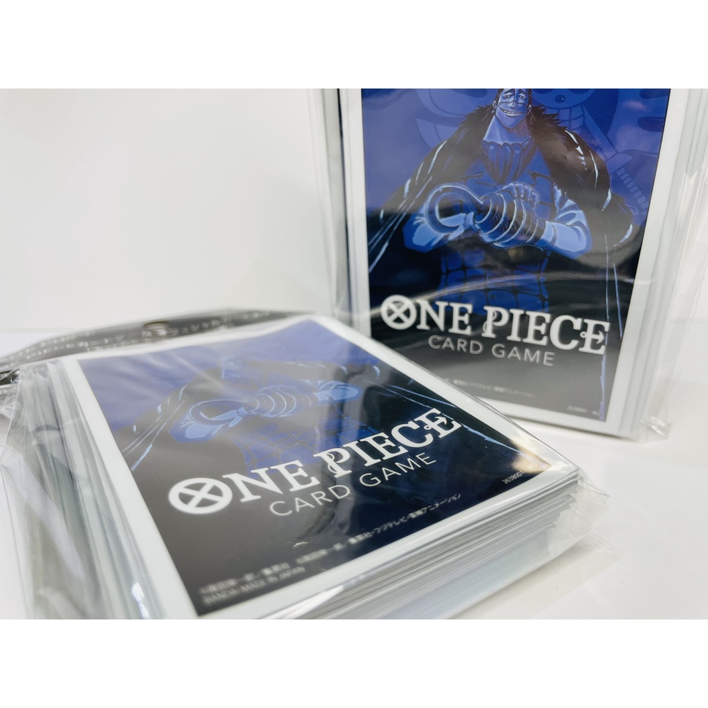 Bộ cờ chiến thuật One Piece, Đảo hải tặc, Túi bảo vệ phiên bản CROCODILE, Bandai, SL 1 cái