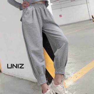 Quần Jogger Nữ Bo Gấu Túi Nắp UNIZ ( Q457)