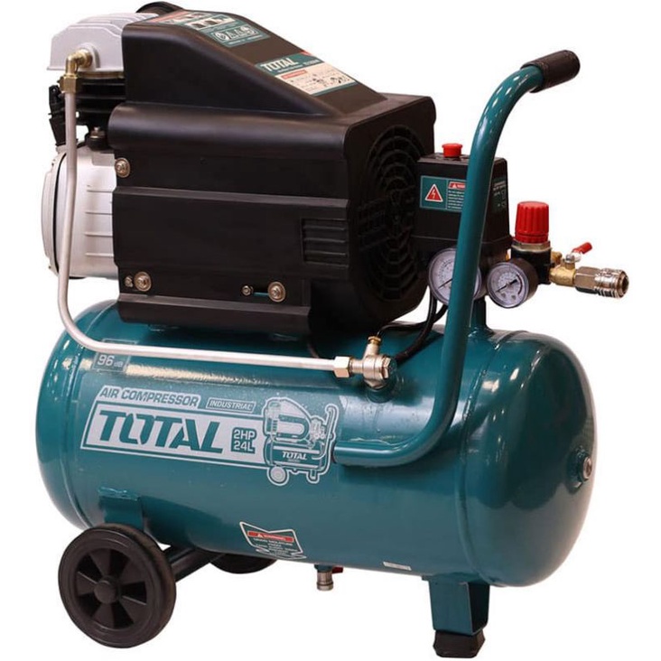 Máy nén khí có dầu Total TC120246, 2HP, bình 24L