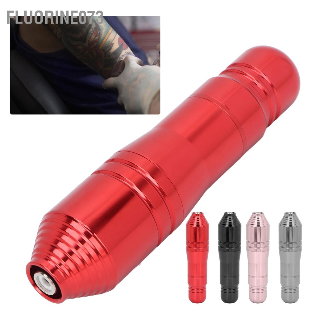 [Hàng Sẵn] Máy xăm quay 1V Khởi động hợp kim nhôm Động cơ mạnh mẽ lót Shader hình【Fluorine073】