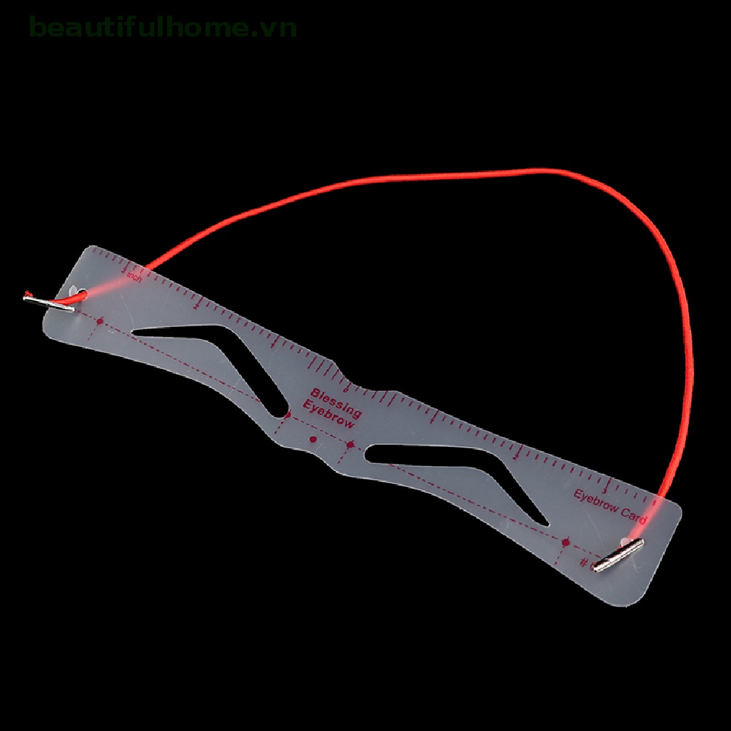 Bộ Thẻ Khuôn Hỗ Trợ Kẻ Lông Mày 12 Kiểu Tiện Dụng