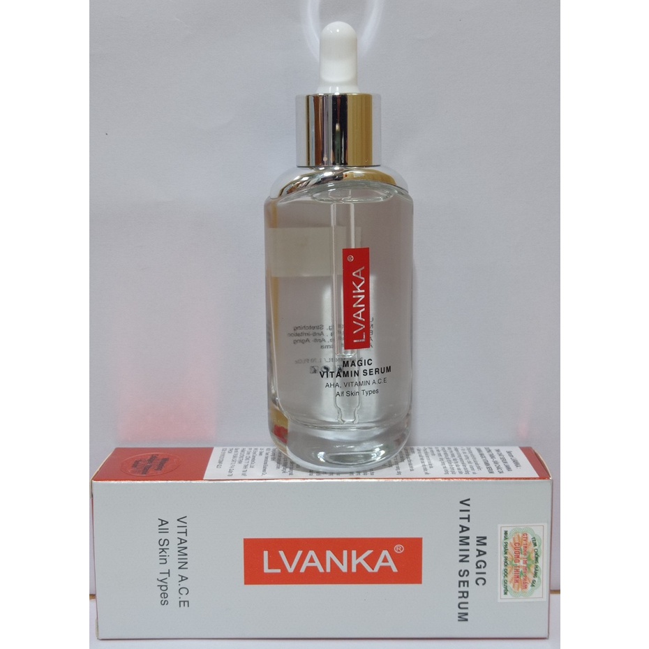 Serum LVANKA  tinh chất dưỡng trắng - săn chắc da 50ml