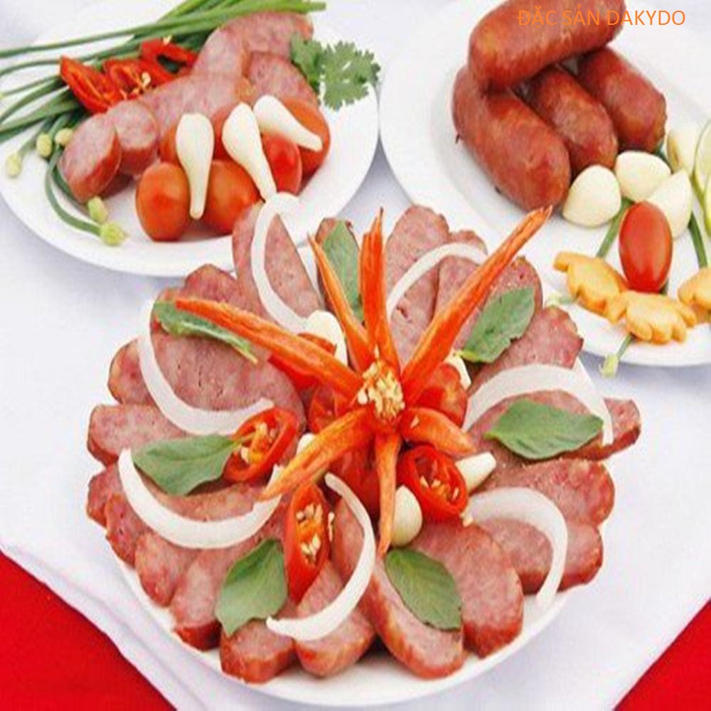 Lạp xưởng bò  Châu Giang, 500g, thương hiệu đặc sản Dakydo  ăn là ghiền!