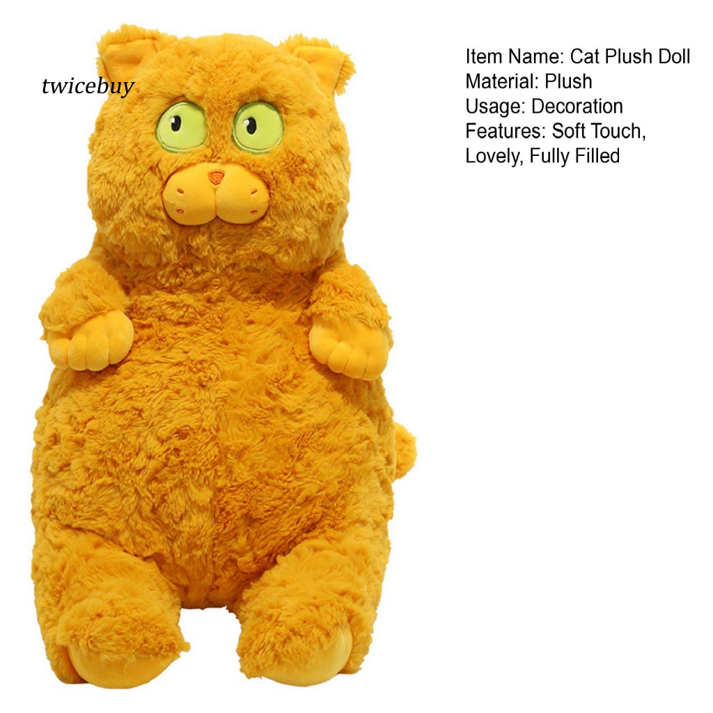 Đồ chơi nhồi bông Hình Mèo Hoạt Hình 40cm