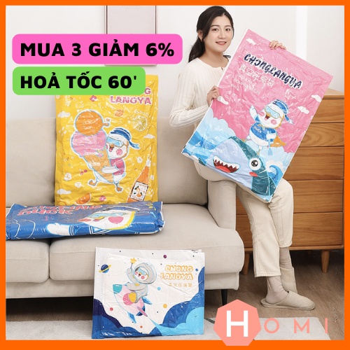 vịt TANGDAOYA đựng quần áo, Máy hút đựng chăn màn mền chống ẩm mốc - Danami store