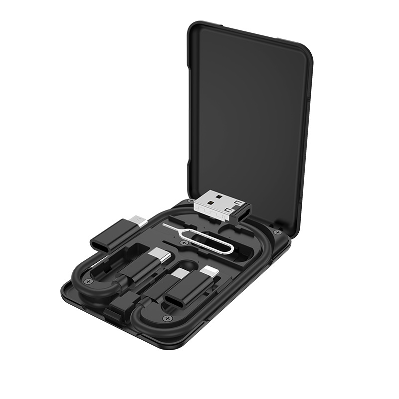 Cáp Sạc Nhanh Đa Năng Hoco. U86 3A 28cm