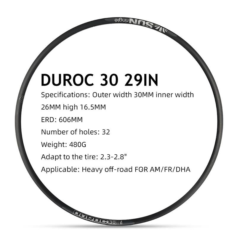 Niềng vành Sun Ringle Duroc 30 - 32 Lỗ căm