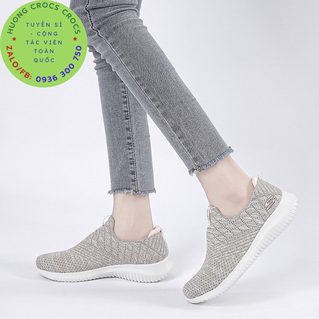 GIÀY THỂ THAO SKECHERS UNTRA FLEX II 149426 CHO NỮ MÀU KEM