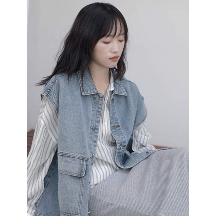 Áo khoác bò nữ, nam ,áo gile jean bò trời trang
