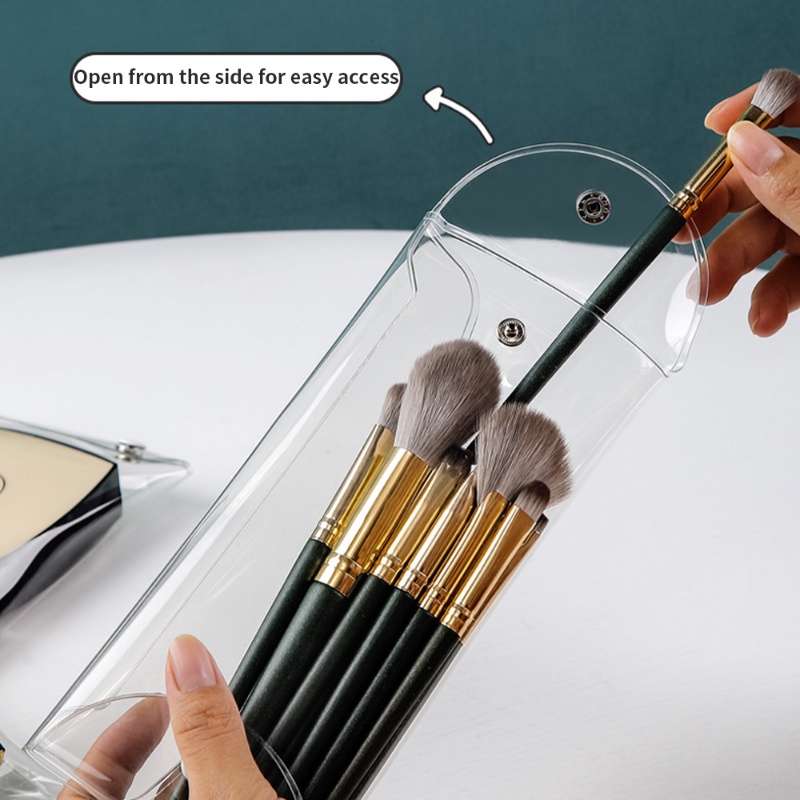 Túi Nhựa PVC Trong Suốt Đựng Mỹ Phẩm Đa Năng Tiện Dụng Khi Đi Du Lịch